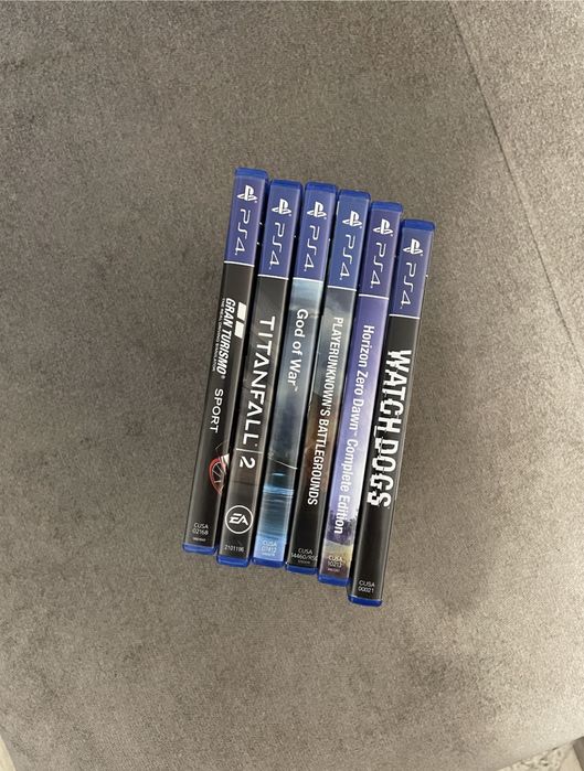 Ігрові диски на PS 4