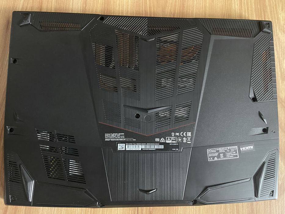 Laptop gamingowy MSI GF65 Thin 9sexr