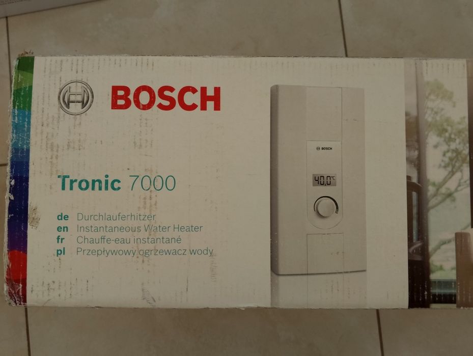 Nowy Przepływowy podgrzewacz wody Bosch TR7000 15/18 DE