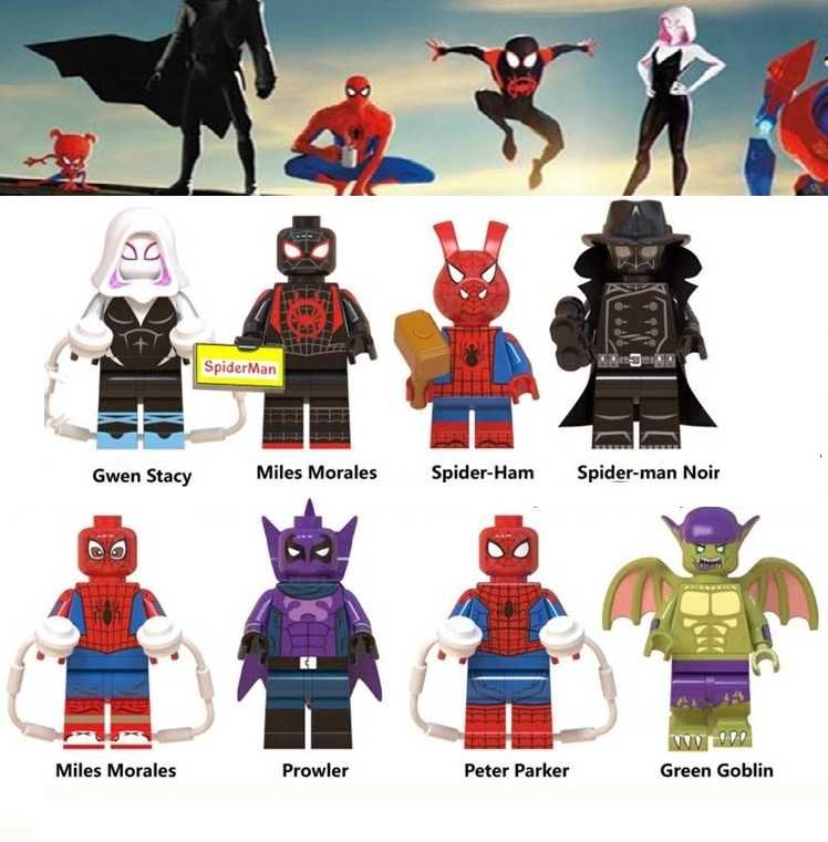 Coleção de bonecos minifiguras Super Heróis nº265 (compatíveis Lego)