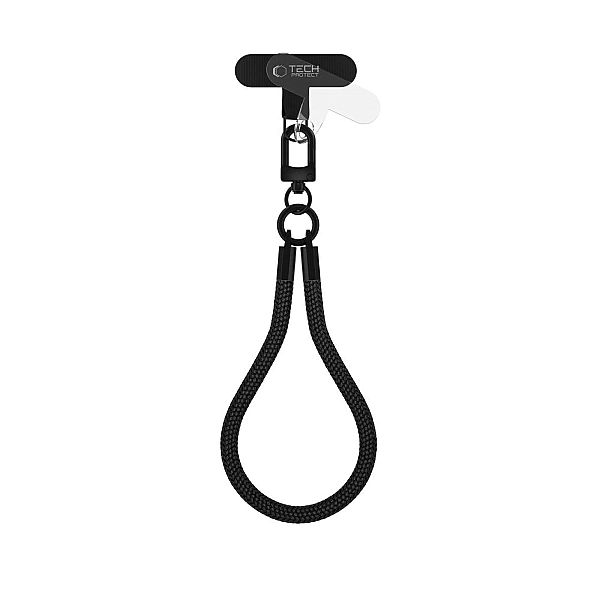 Tech-Protect C3S Rope Wrist Strap Black/Black