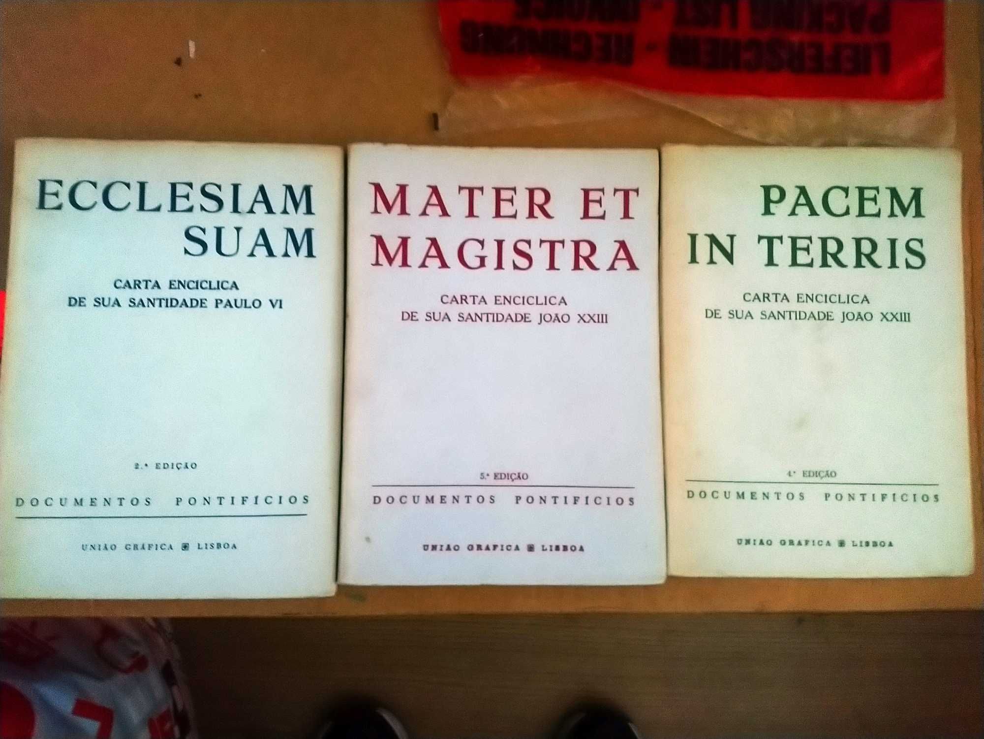 Encíclicas “Ecclesiam Suam”, “Mater Et Magistra” e “Pacem In Terris”