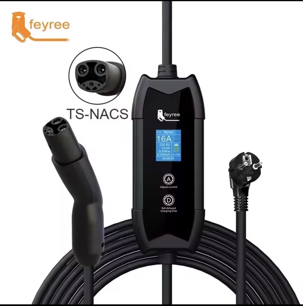 Продам зарядні пристрої  Type 1\Type2 та GB/T AC , Tesla Nacs 16-32А