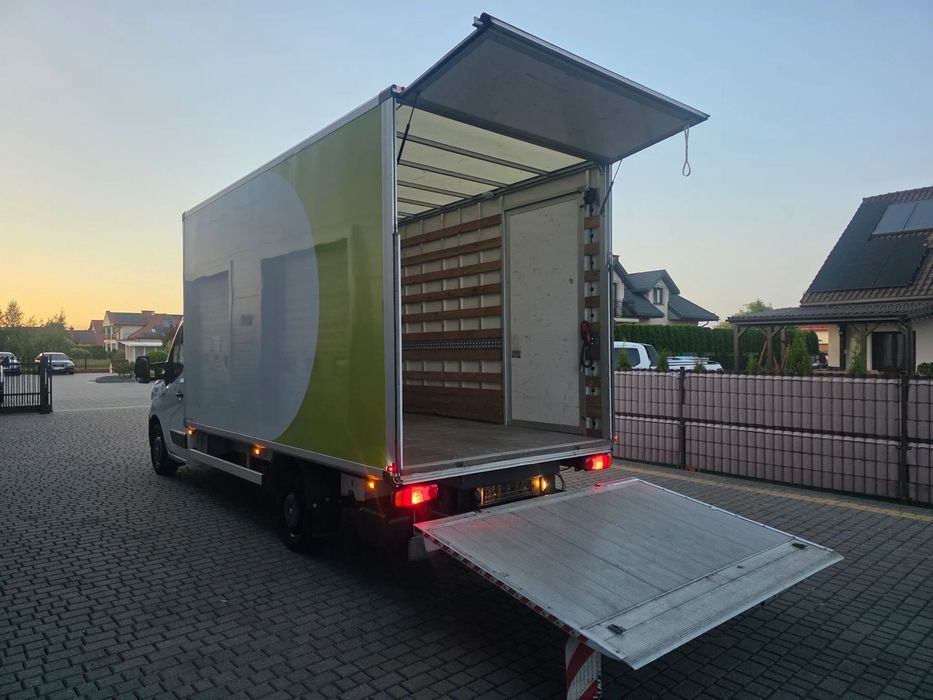 Renault MASTER L4H2  Renault Master Zabudowa Kontener z Winda 1000 kg  Dhollandia