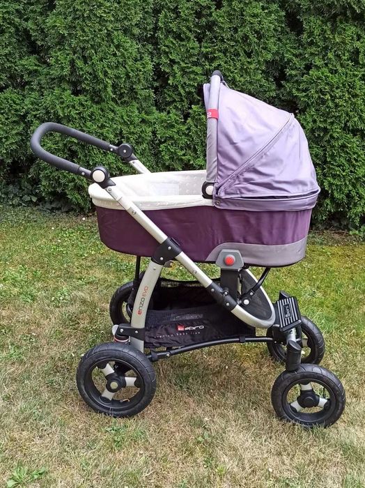 Wózek 3w1 Espiro Enzo Evo nosidełko gondola spacerówka śpiworek wełna