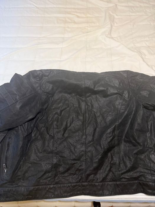 Kurtka skórzana męska