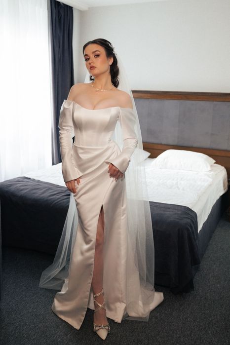 Ślubna suknia z Pinteresta