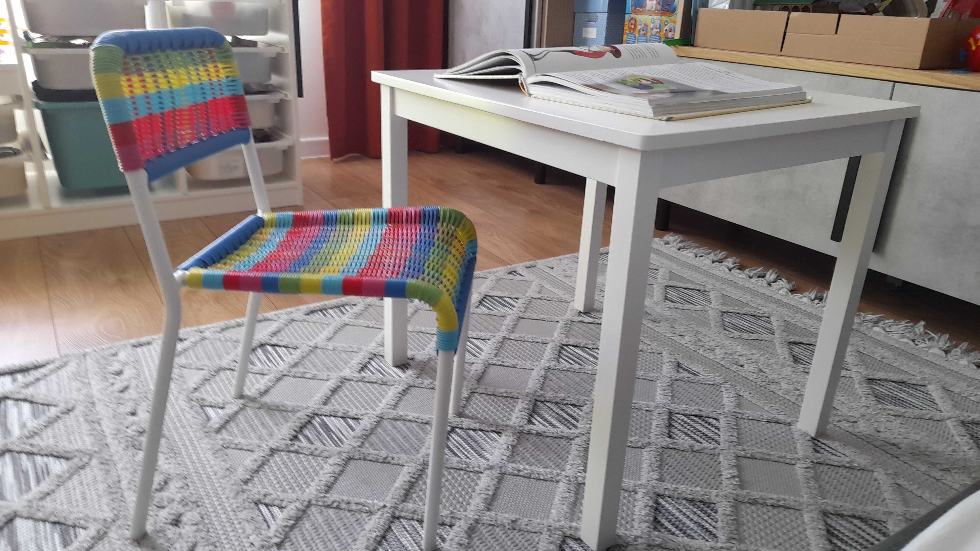 Stolik dla dzieci ikea kettera +krzesełko