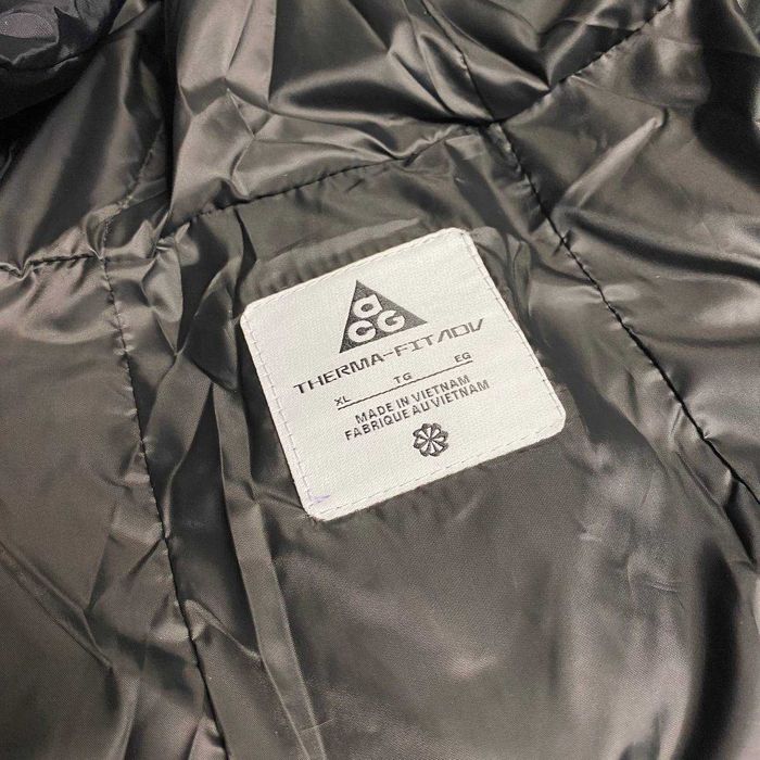 Пуховик Nike ACG Primaloft Gore tex |Зимова куртка найк гор текс чорна