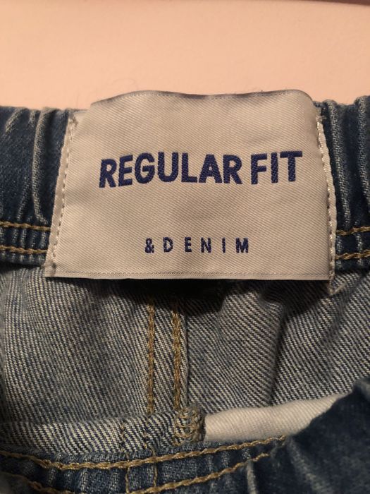 Bojówki jeansowe M Regular H&M