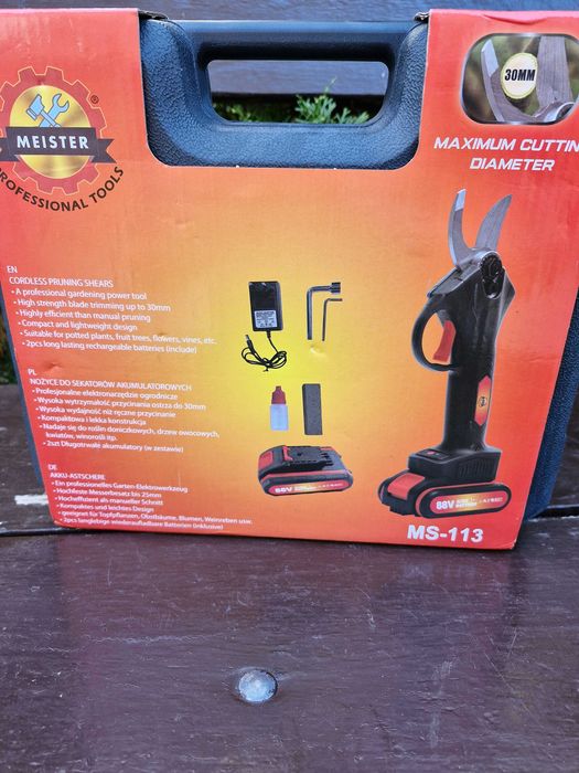 Nożyce Akumulatorowe