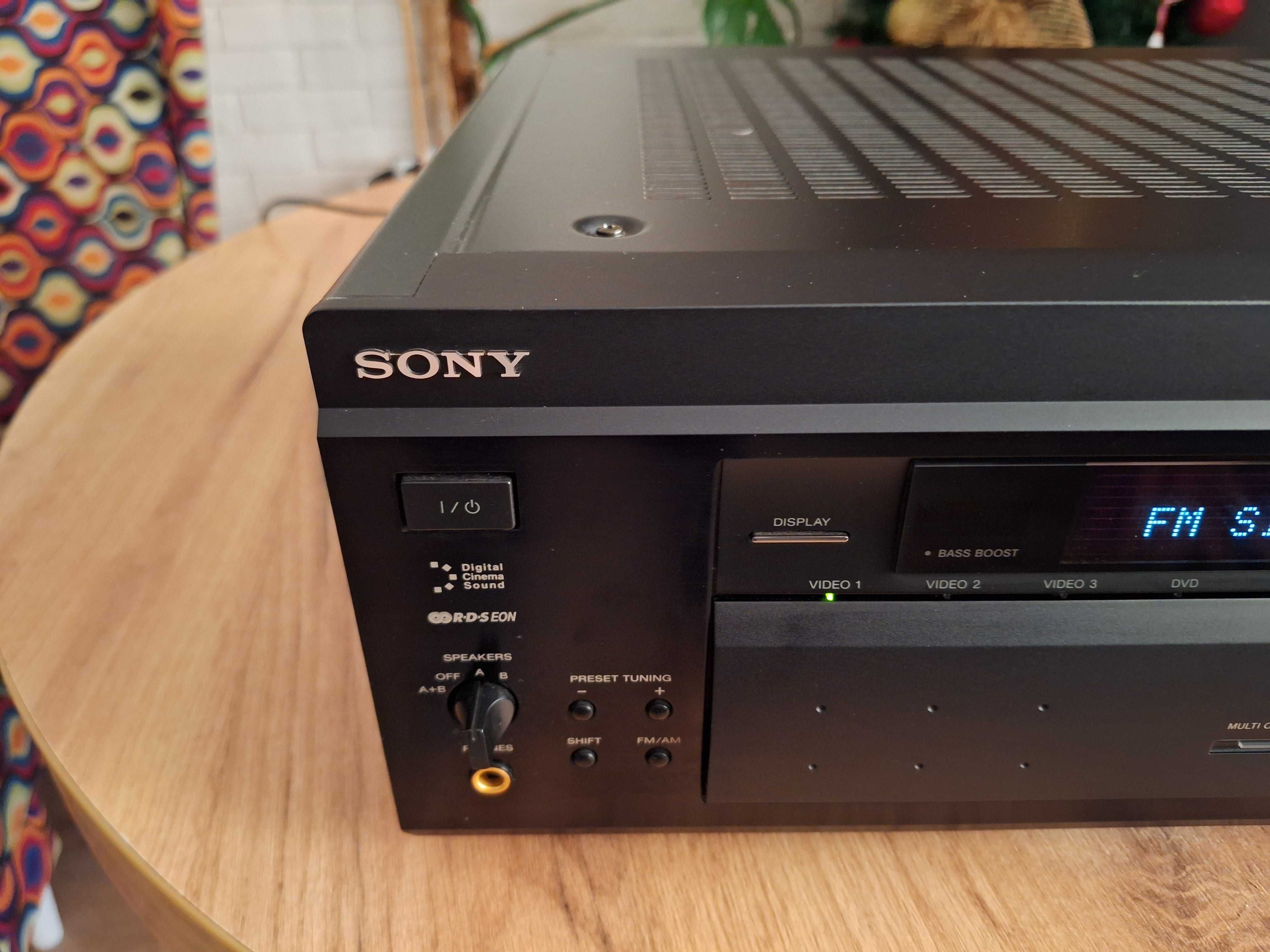 Amplituner Sony STR-DA 50 ES najwyższy model  z danej serii dwa piloty