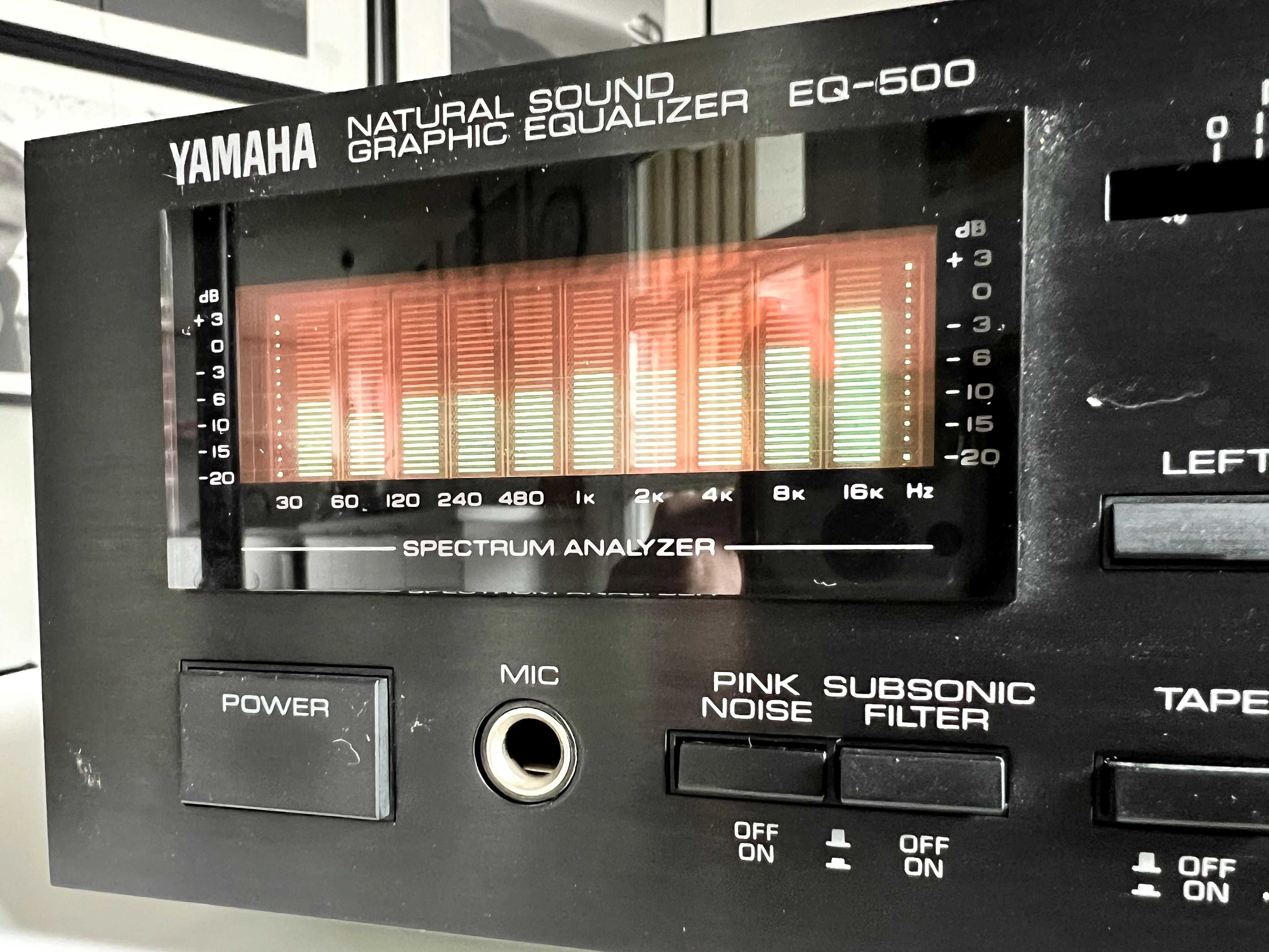 Korektor Yamaha EQ-500, mikrofon Yamaha MM-110