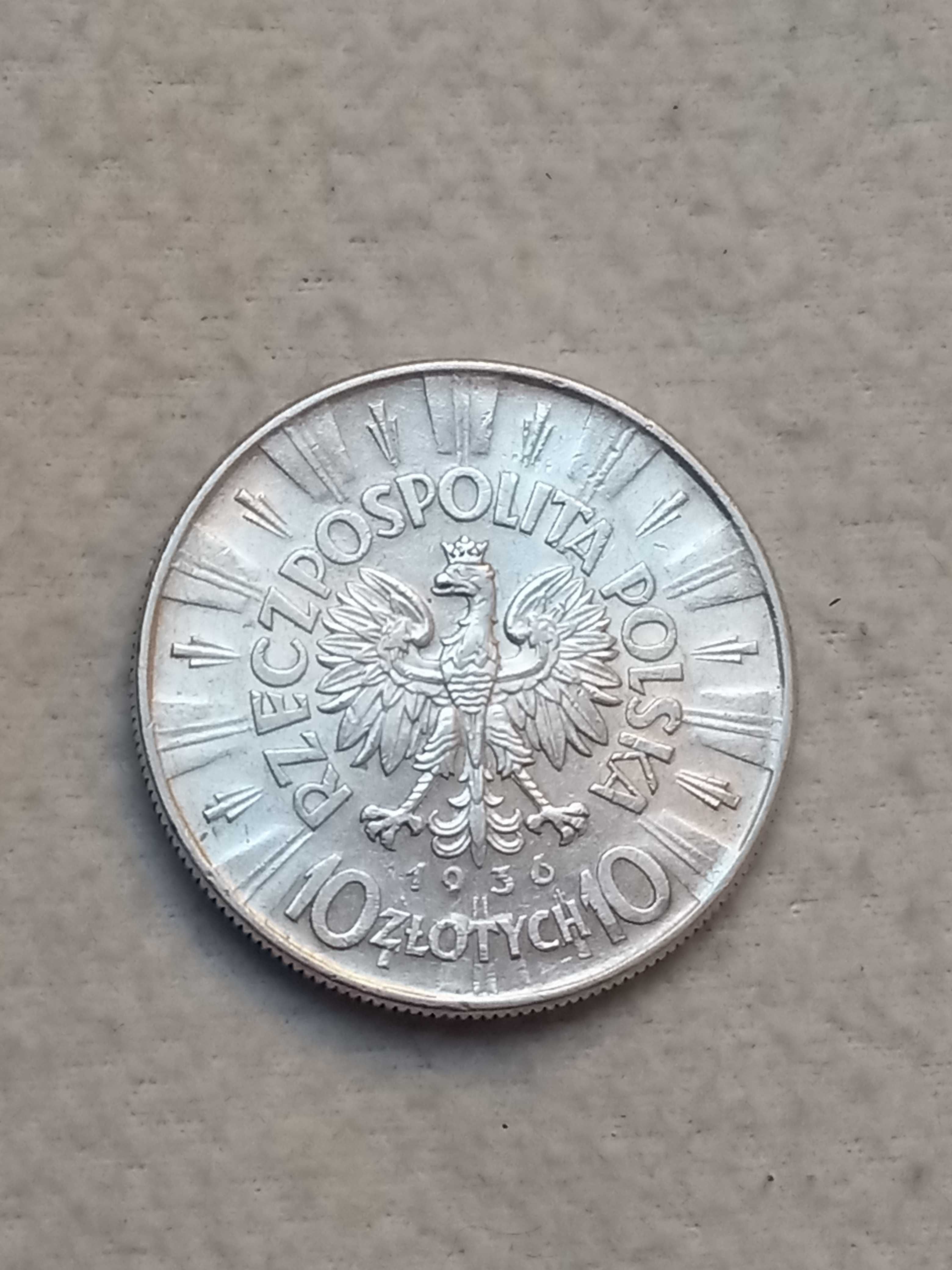 10 zł 1936 r Piłsudski