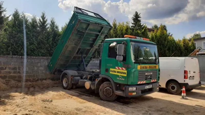 MAN TGL 10-180  Pojazd Specjalny bez podatku 3-str.Wywrotka Możl. ZAMIANA na kop-ładow