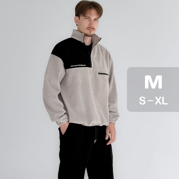 Спортивний костюм чоловічий теплий флисовий фліс Спортивный мужской M