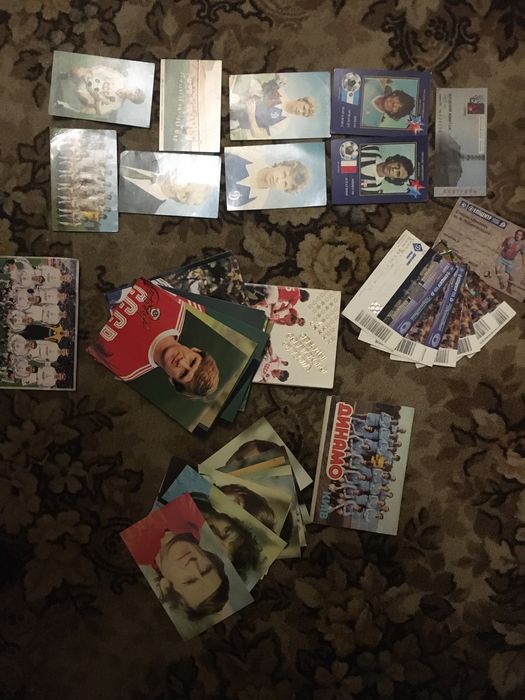 Динамо Киев коллекции Вымпела/Открытки/Программы/Звезды СССР