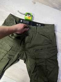 Штани Raw G-Star 3D карго милитари тактичні штани хакі брюки джогери