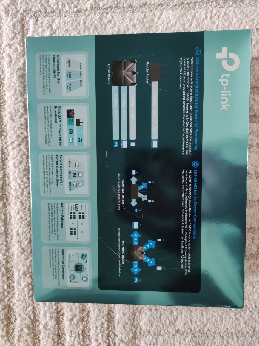 Ruter Tp Link AC5400 Wireless Gigabit Router
