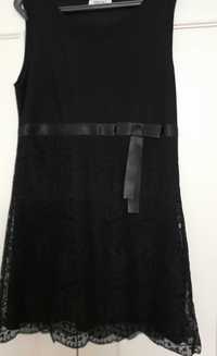 Vestido preto rendado - Tamanho M/L