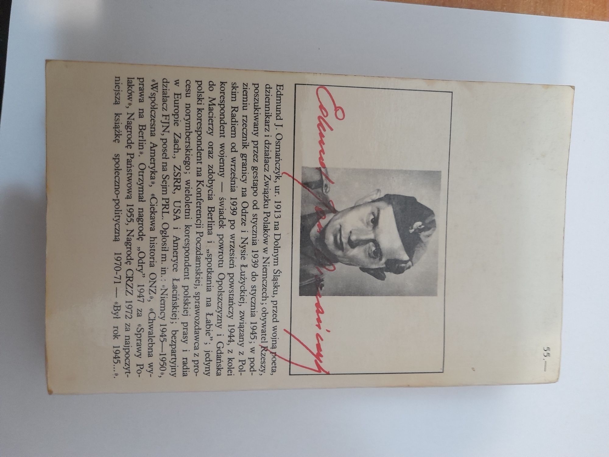 Edmund Jan Osmańczyk Był rok 1945