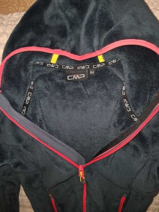 Тепла фліска для дівчинки CMP, розмір 152, Італія + подарунок