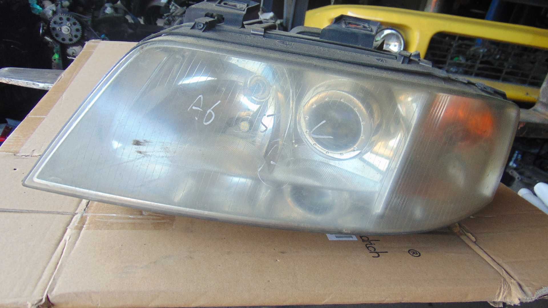 Maj4 Lampa lewa przednia reflektor lewy audi a6 c5 soczewka wysyłka