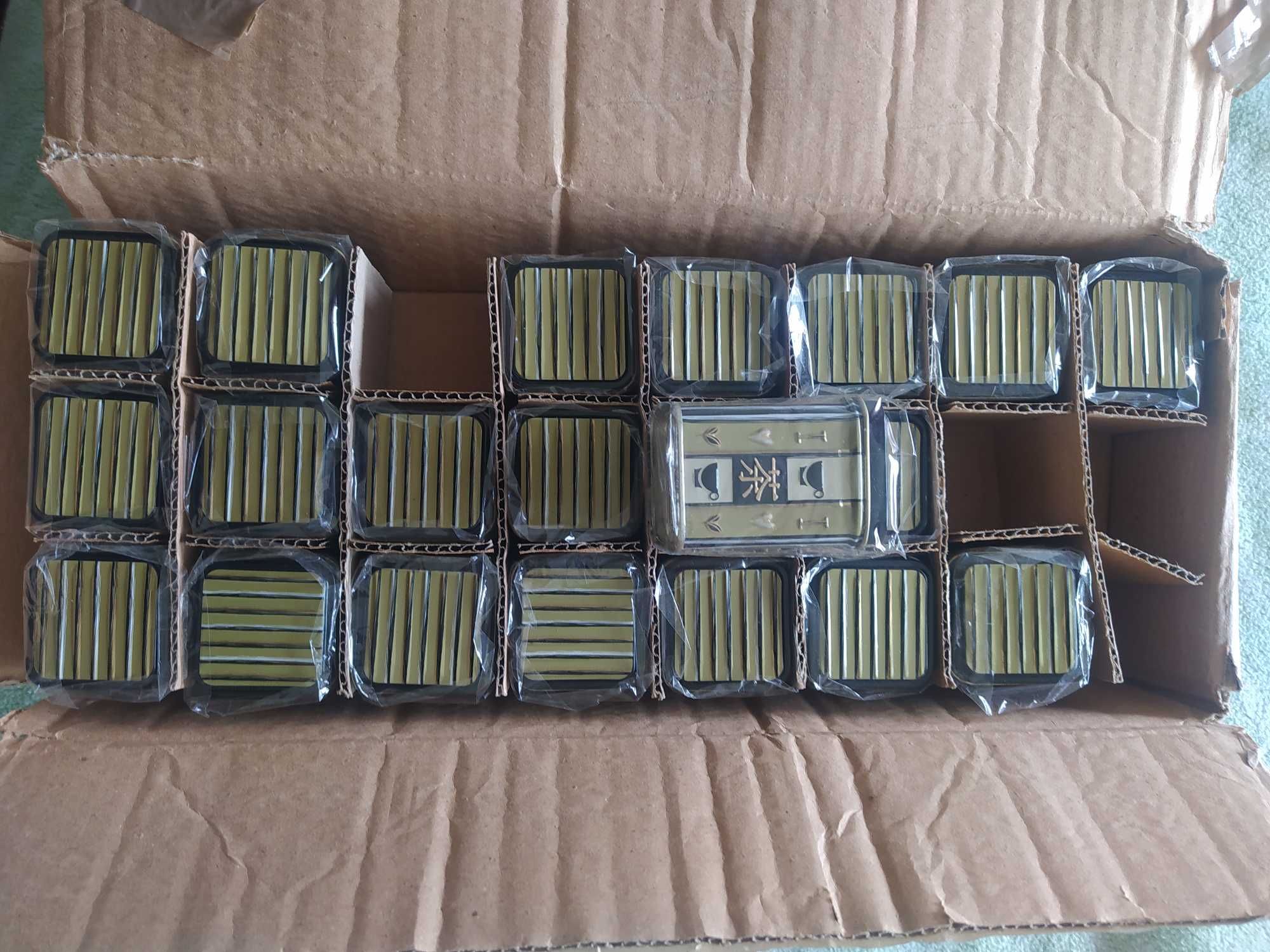 20 caixas pequenas para cha