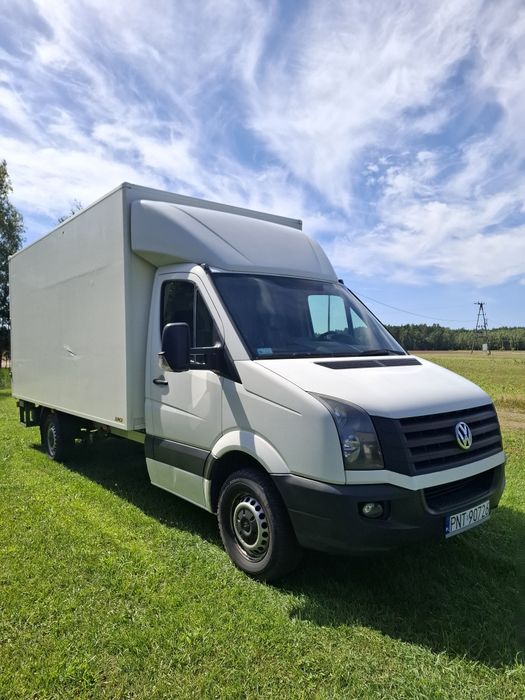 Volkswagen crafter kontener z windą FV23%