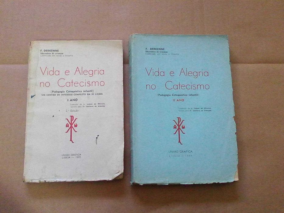 Vida e alegria no catecismo : I ano e II ano  conjunto