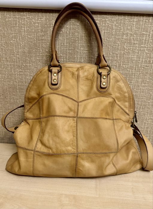 Сумка - шоппер, натуральная кожа