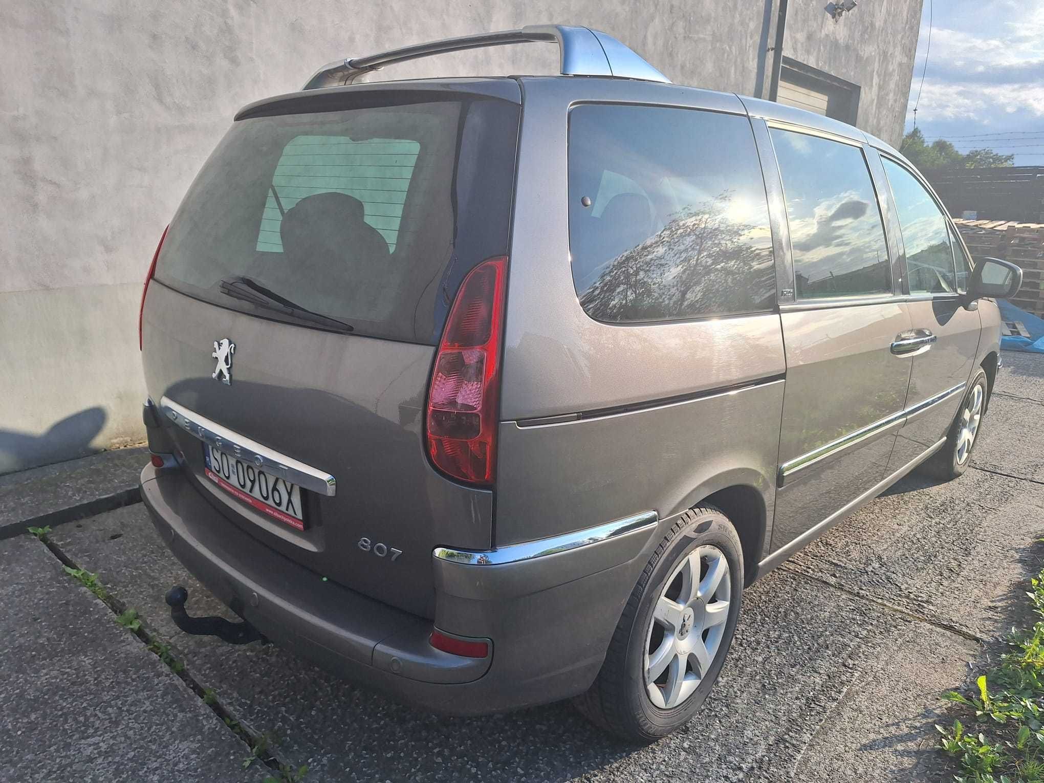 Peugeot 807 2.0 HDI BEZWYPADKOWY 7 Osobowy FV Vat 23%