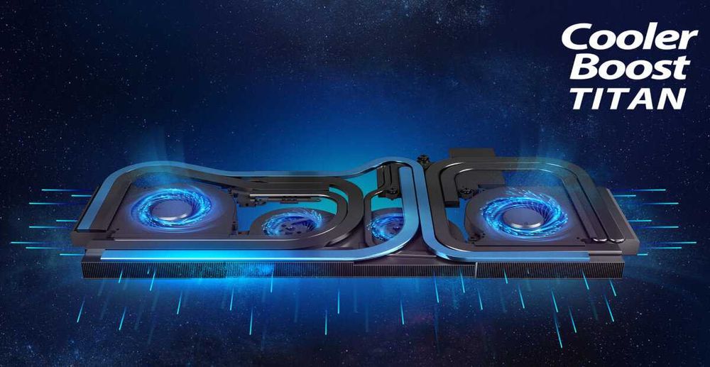 MSI Titan GT77HX 17.3 144Hz i9-13980HX 64GB RAM 2TB SSD RTX4080 Win11