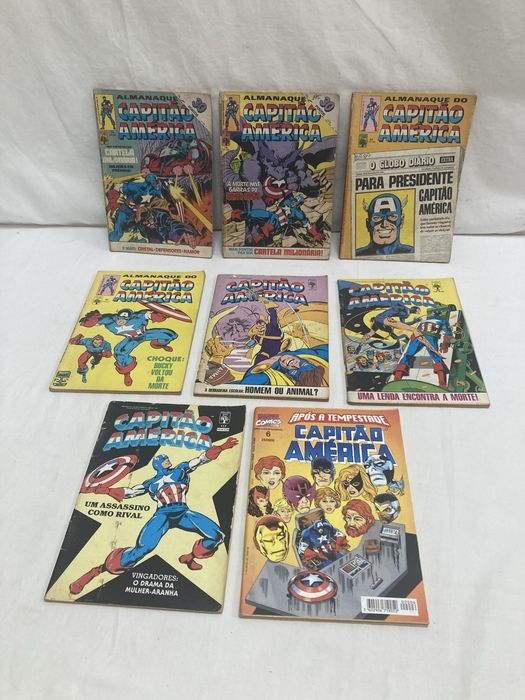 Livros Capitão América, Banda Desenhada
