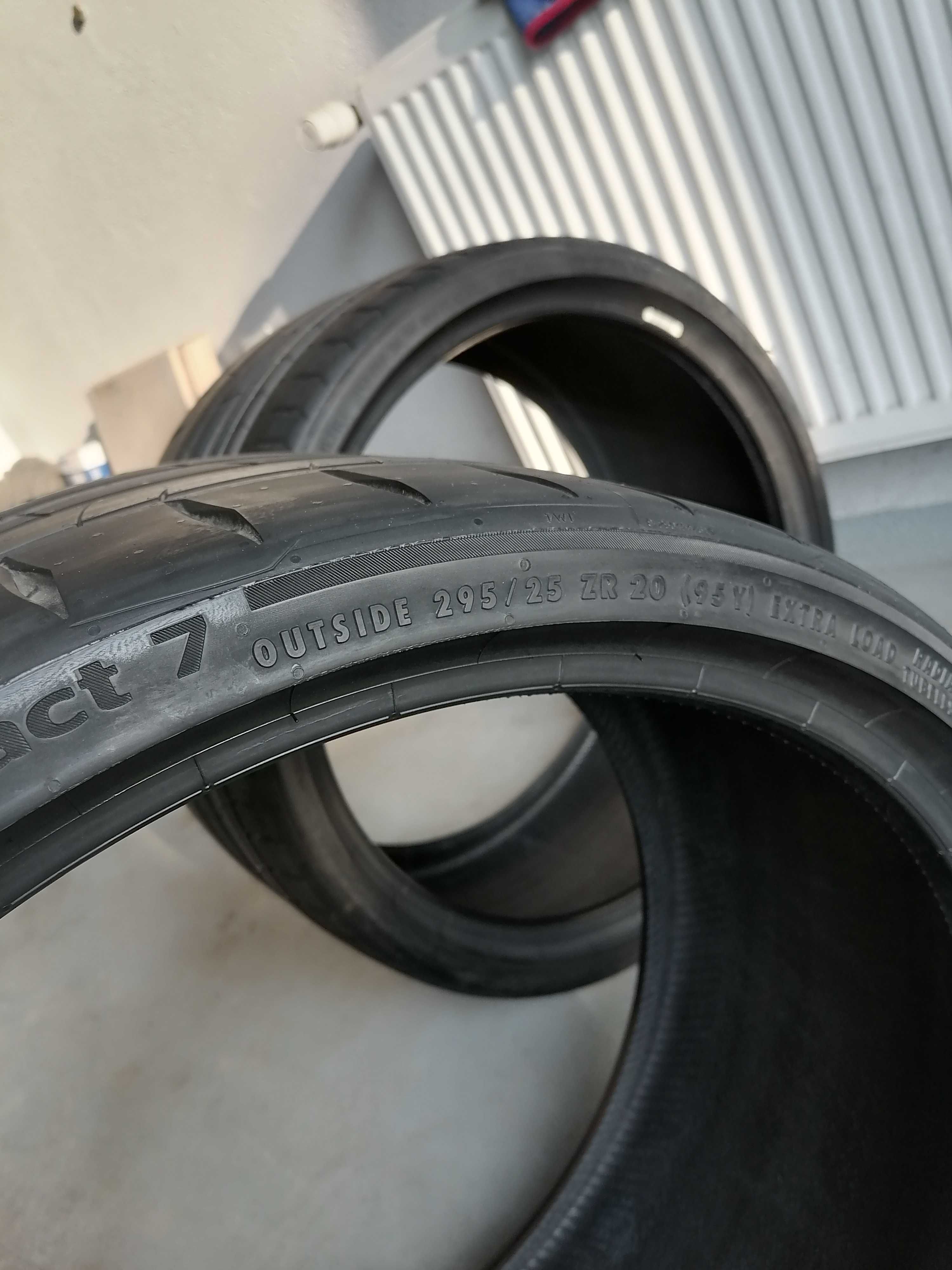 Continental SportContact 7 295/25r20 nowe 2023r 2szt.