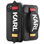 Etui Karl Lagerfeld Strap na iPhone 11 Pro 5,8" - czarne