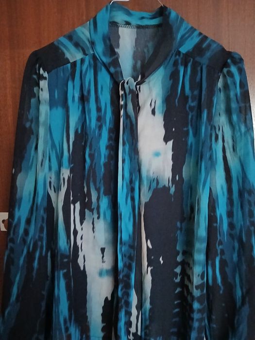 Camisa com laço tam 36