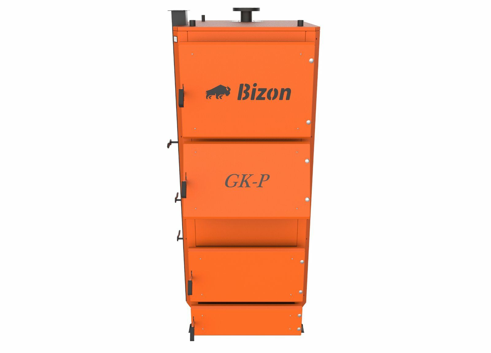 ‼ Котел Твердопаливний Тривалого Горіння Bizon ЖК-П сталь6мм 10-500кВт