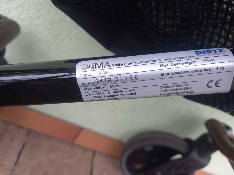 Роллатори, роллери,ходунки алюмінієві з Німеччини Dietz