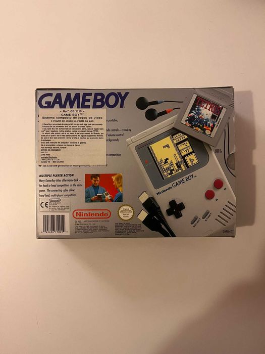 Game Boy 1989 com caixa original