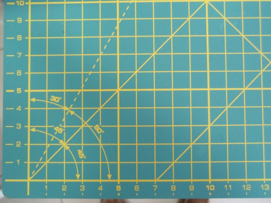 Base de corte para tecidos, patchwork - NOVA