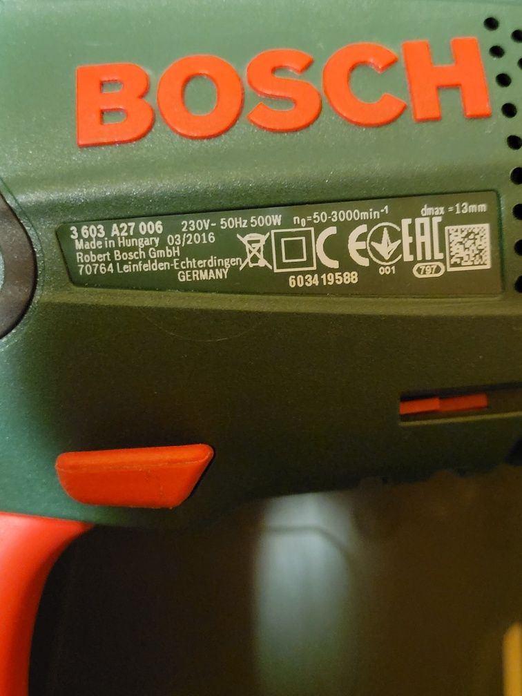 Продам дрельку BOSCH PSB 5000 RE GERMANY  Ціна 2600 грн