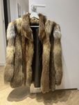 Piękne futro naturalne z lisa vintage w bardzo dobrym stanie