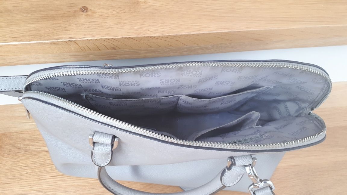 Michael Kors - oryginalna skórzana torebka damska