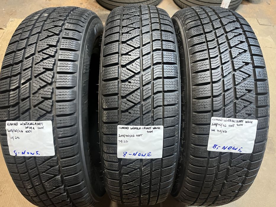 215/70/16 100T KUMHO WINTERCRAFT WS71 suv demo ziomwe