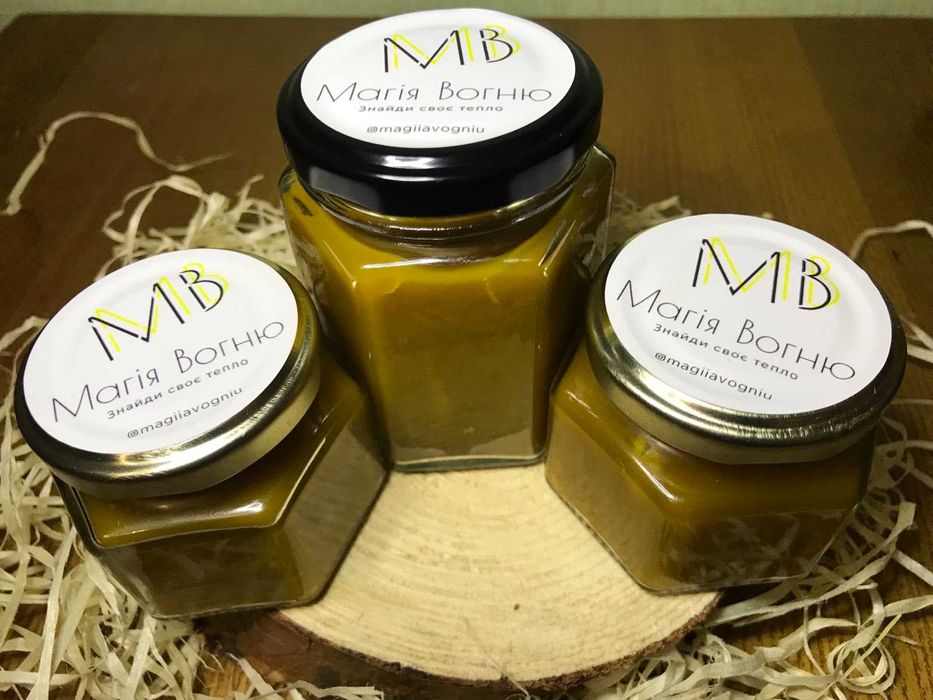 Свічки воскові натуральні Воскова свічка Натуральна свічка Свіча цилін