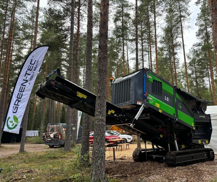 GreenTec LS2  rozdrabniacz wolnoobrotowy do recyklingu biomasy odpadów