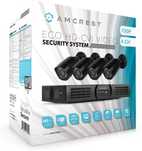 zestaw monitoringu domu FIRMY 4 KAMERY 720P 4CH