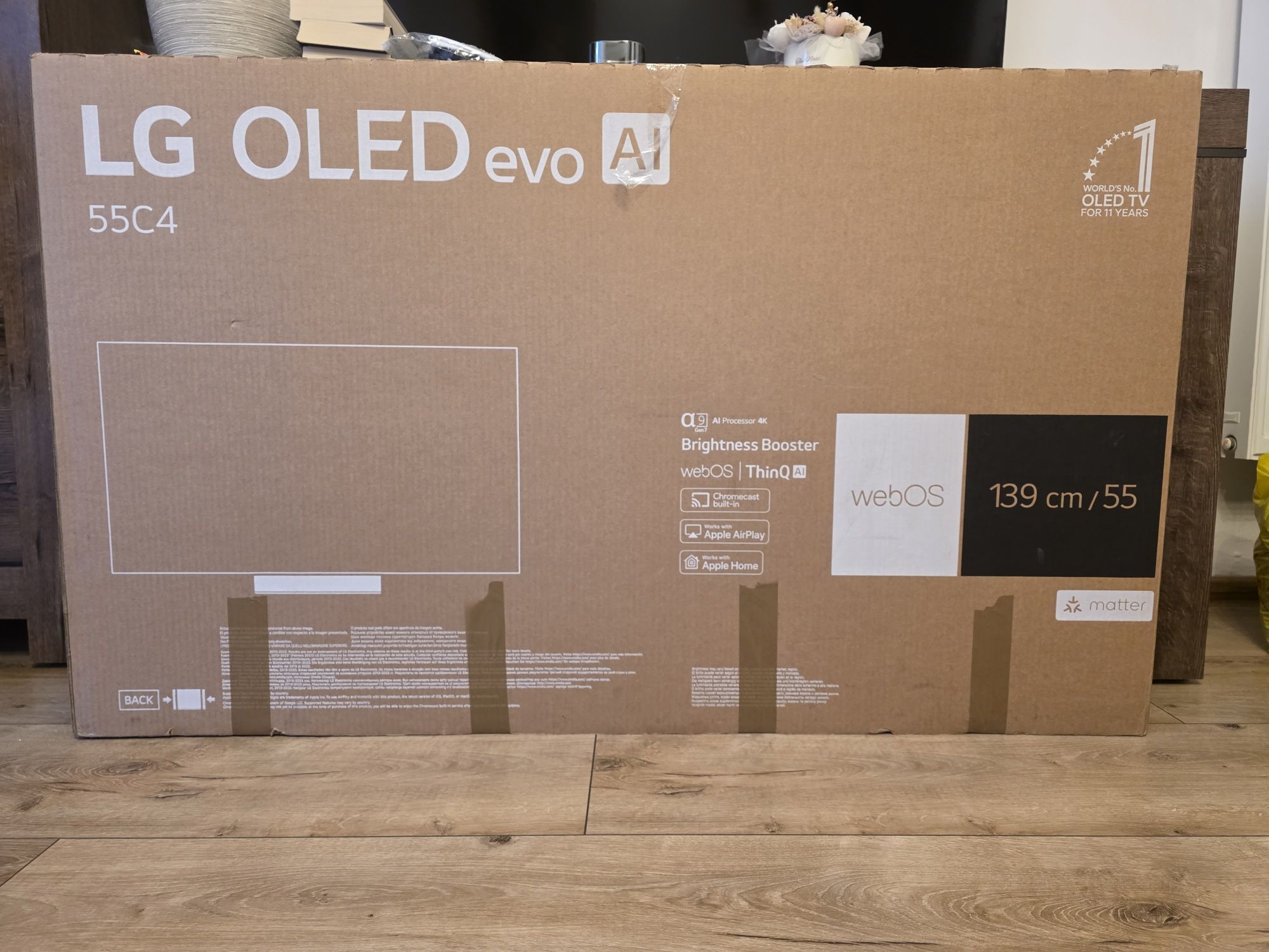 Telewizor LG 55C45LAOLED EVO4K144HzWEBOS Gwarancja