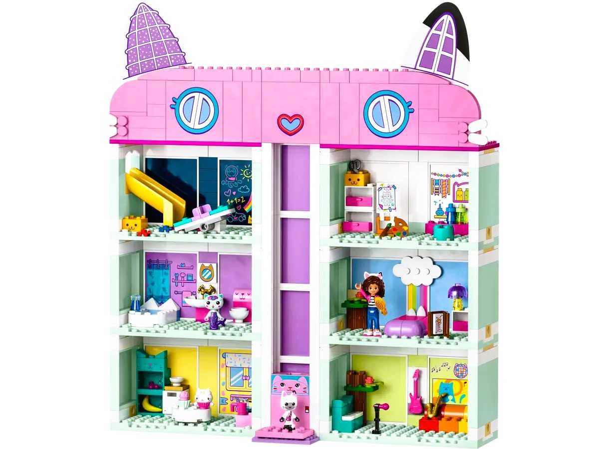 Nowość! Zestaw dla dzieci LEGO Koci domek Gabi Bajka Gabby's Dollhouse